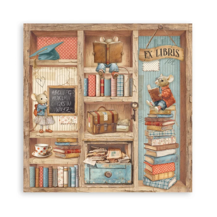Zestaw papierów jednostronnych do scrapbookingu 20x20 Family 22 arkusze SBBSXB21 Stamperia