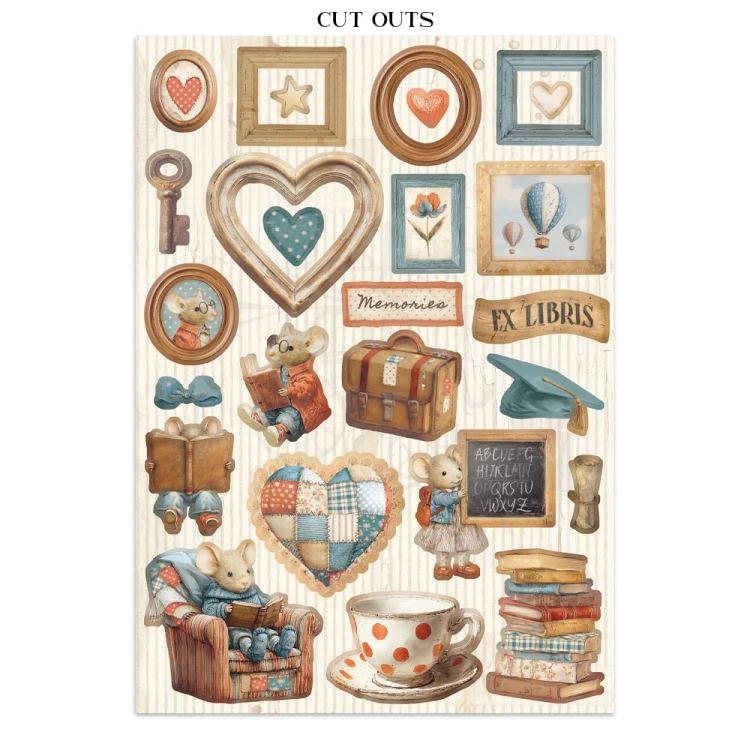 Junk Journal A4 Family 16 kart SBJK11 Stamperia