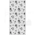 Szablon maska 12x25cm Family Drobne kwiatki KSTDL142 Stamperia