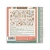 Rub-on transfer 15.5x15.15cm Family DFLRBX04 Stamperia