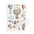 Papier washi A5 Family 8 arkuszy SBW28 Stamperia