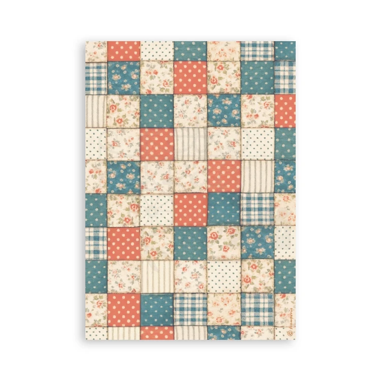 Papier washi A5 Family 8 arkuszy SBW28 Stamperia
