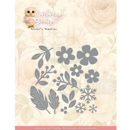 Wykrojnik Owlways yours - Owl Accessories BBD10079 Find It Trading