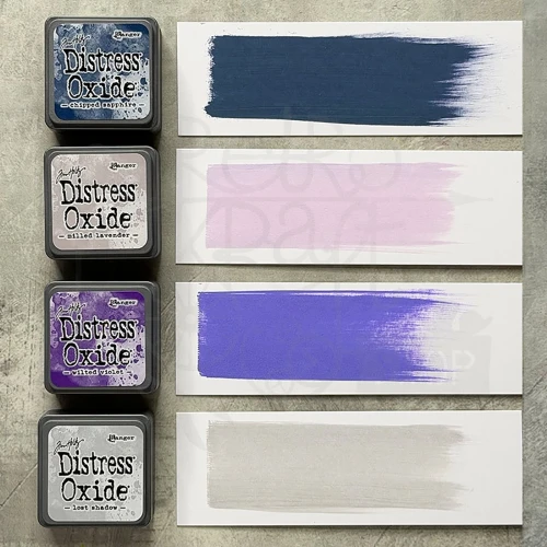 Zestaw 4 tuszów Tim Holtz Distress Mini Oxide Ink Pads Kit 18 TDIK91639 Ranger