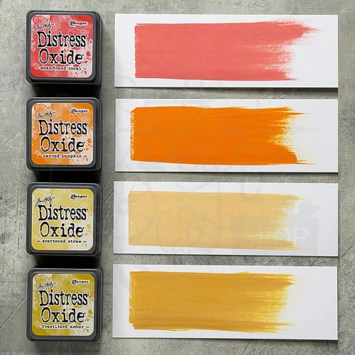 Zestaw 4 tuszów Tim Holtz Distress Mini Oxide Ink Pads Kit 17 TDIK91608 Ranger