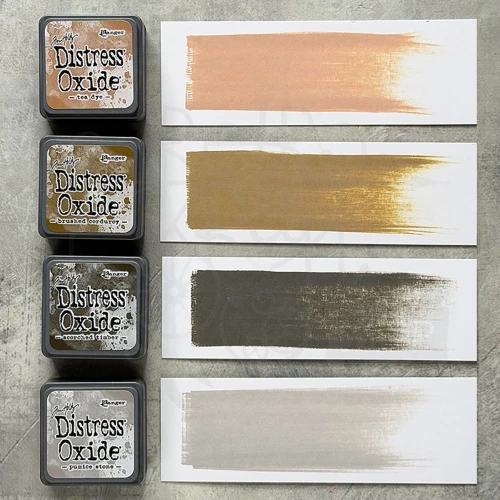 Zestaw 4 tuszów Tim Holtz Distress Mini Oxide Ink Pads Kit 15 TDIK91646 Ranger