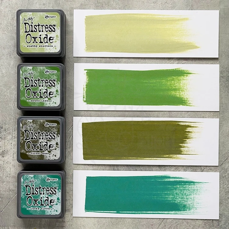 Zestaw 4 tuszów Tim Holtz Distress Mini Oxide Ink Pads Kit 14 TDIK91615 Ranger