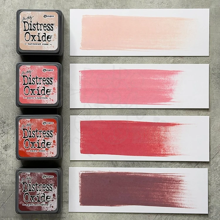 Zestaw 4 tuszów Tim Holtz Distress Mini Oxide Ink Pads Kit 13 TDIK91592 Ranger