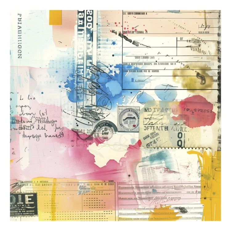 Zestaw papierów 30x30 Beautifully Imperfect 20 arkuszy SCSP-023 Spellbinders