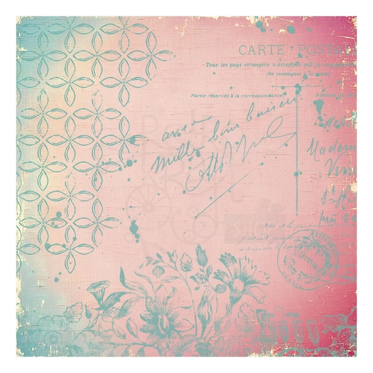 Zestaw papierów 30x30 Beautifully Imperfect 20 arkuszy SCSP-023 Spellbinders