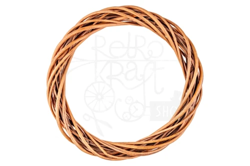 Wianek wiklinowy ring naturalny 30cm