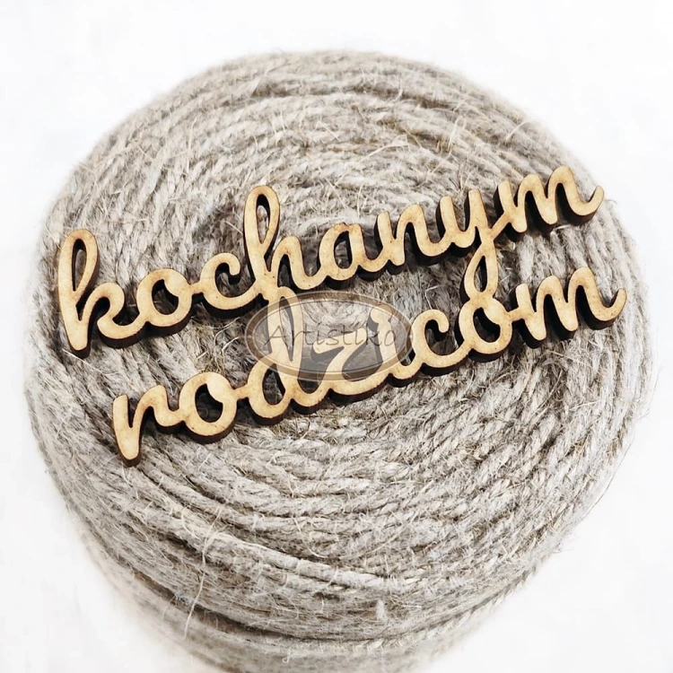 Napis HDF Kochanym rodzicom 1 Artistiko