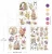 Rub-on Decor Transfer Middy 21.5x27.9cm Hop Into Spring 3 arkusze 680947 Prima