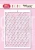 Szablon maska A6 Siatka SC014 Craft&amp;You Design