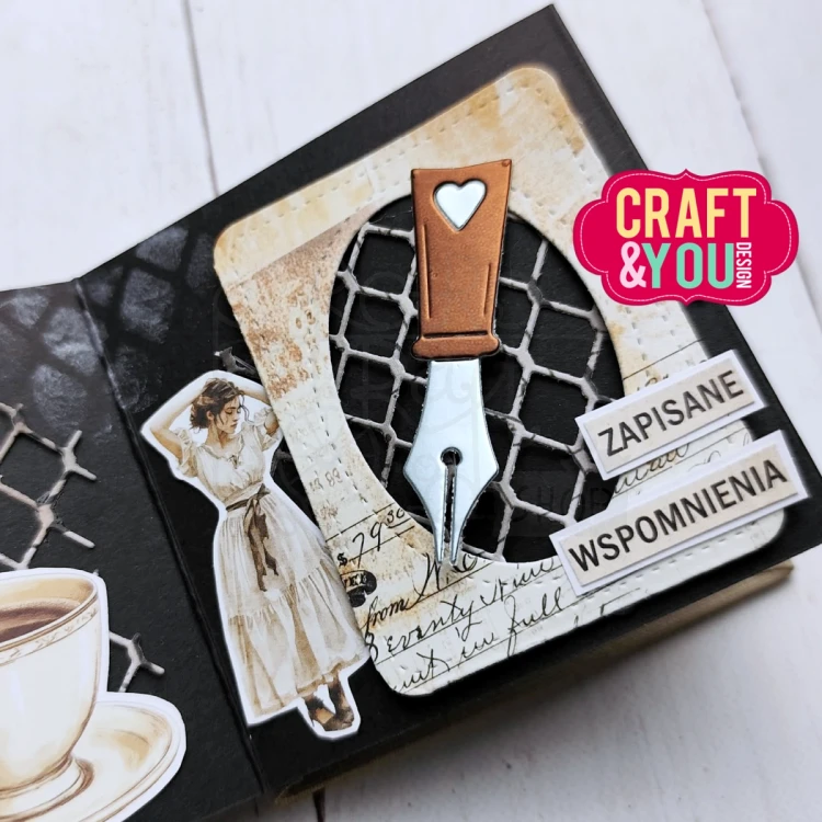 Wykrojnik Stalówka by Magda CW395 Craft&amp;You Design