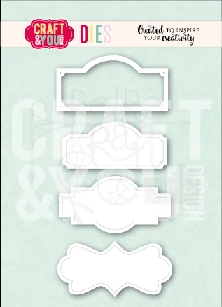 Wykrojnik Etykietki by Bea CW393 Craft&amp;You Design