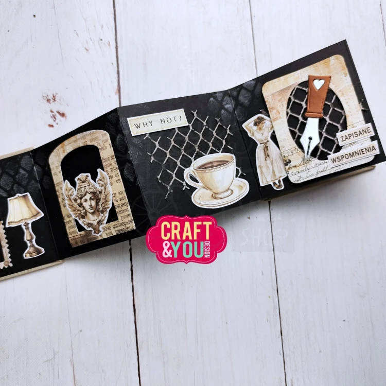 Wykrojnik Mini ramka foto 2 by Magda CW390 Craft&amp;You Design