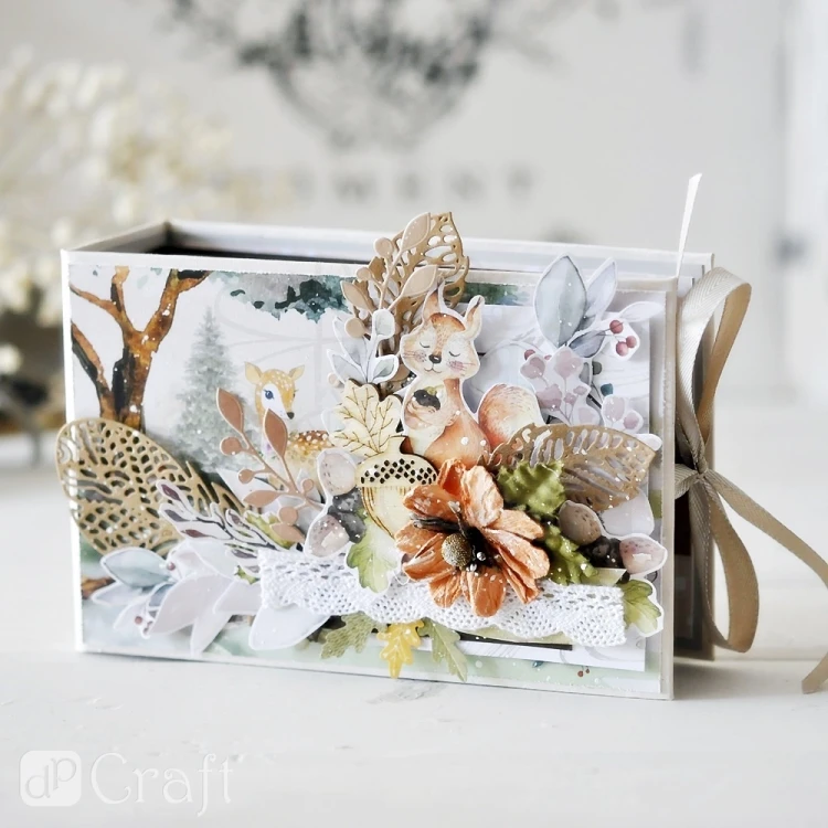 Zestaw papierów kraft A4 220g 20 arkuszy DPPS-004 dpCraft