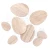 Drewniane jajka naturalne 4 i 7 cm 8szt DPDN-168 dpCraft