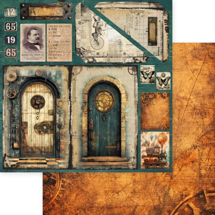 Zestaw papierów do scrapbookingu 20x20 Visionaries MP-61819 Memory Place
