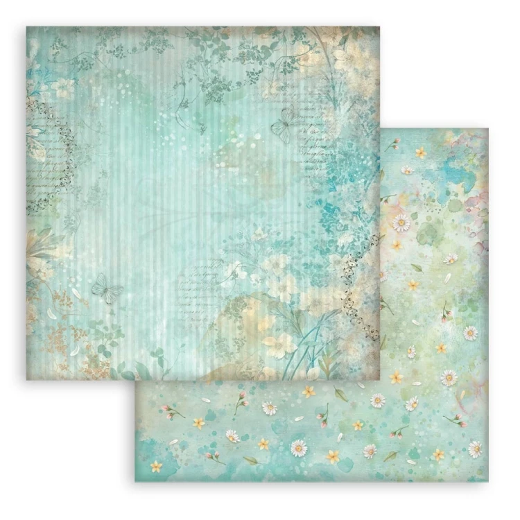 Zestaw papierów do scrapbookingu 20x20 Daisy Art - Tła - 10 arkuszy SBBS139 Stamperia