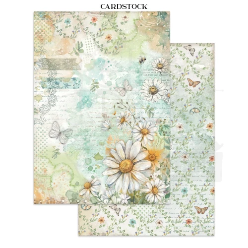 Junk Journal Daisy Art 16 kart SBJK14 Stamperia