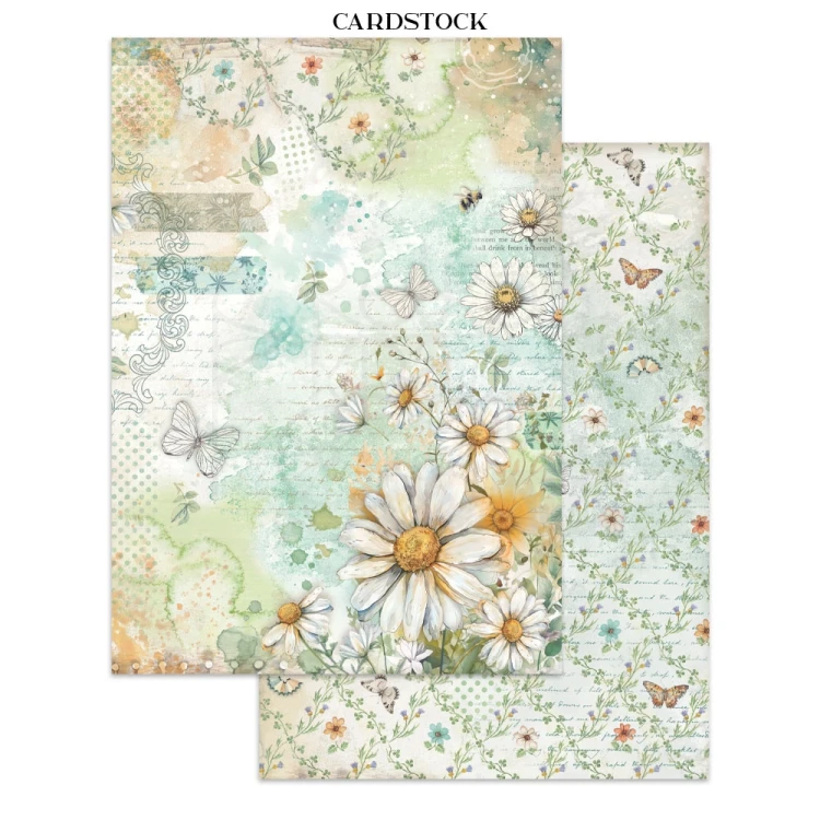 Junk Journal Daisy Art 16 kart SBJK14 Stamperia