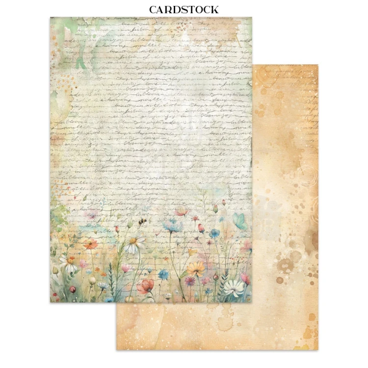 Junk Journal Daisy Art 16 kart SBJK14 Stamperia