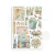 Papier washi A5 Daisy Art 8 arkuszy SBW30 Stamperia