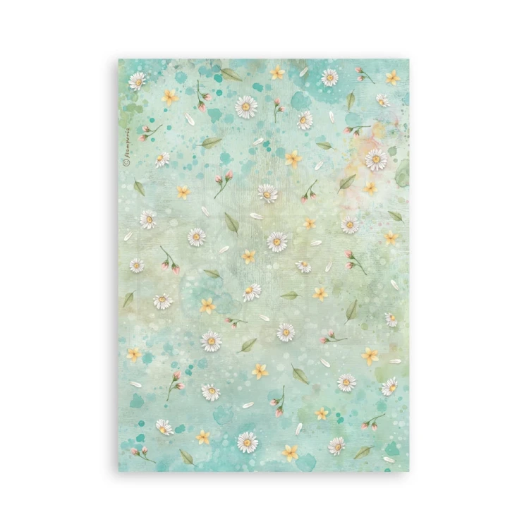 Papier washi A5 Daisy Art 8 arkuszy SBW30 Stamperia
