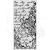 Szablon maska 12x25cm Secret Diary - Fryz z napisem KSTDL152 Stamperia
