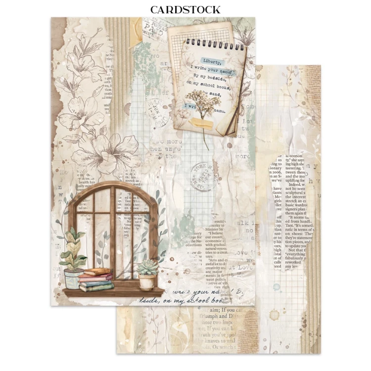 Junk Journal Secret Diary 16 kart SBJK15 Stamperia