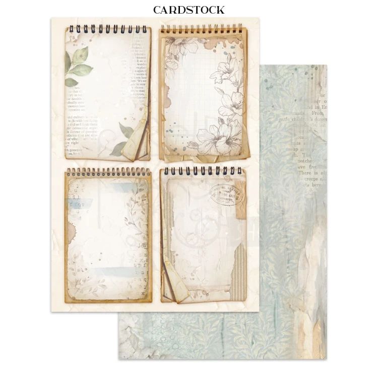 Junk Journal Secret Diary 16 kart SBJK15 Stamperia