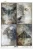 Papier ryżowy do decoupage A4 Twarze i ćmy R2719 ITD Collection
