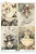 Papier ryżowy do decoupage A4 Alicja w Krainie Czarów R2636 ITD Collection