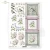 Papier ryżowy do decoupage A4 Kwiaty i ramki R2608 ITD Collection