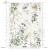 Papier ryżowy do decoupage A4 Tło kwiatowe vintage R2596 ITD Collection