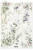 Papier ryżowy do decoupage A4 Tło kwiatowe vintage R2596 ITD Collection