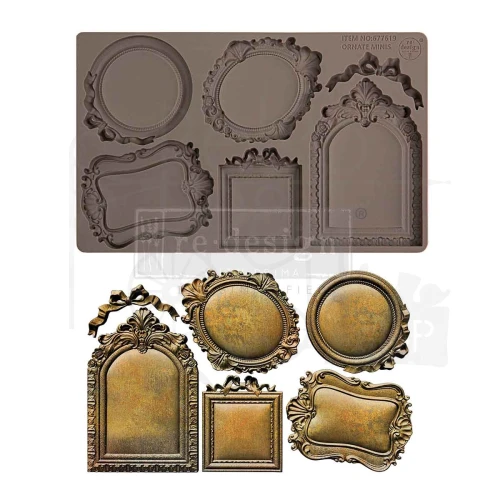 Foremka silikonowa 20x13 Ornate Minis 677619 Prima