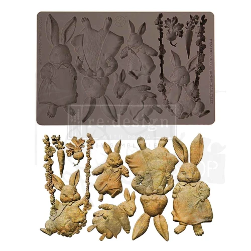 Foremka silikonowa 20x13 Bunny Trail Tales 681883 Prima