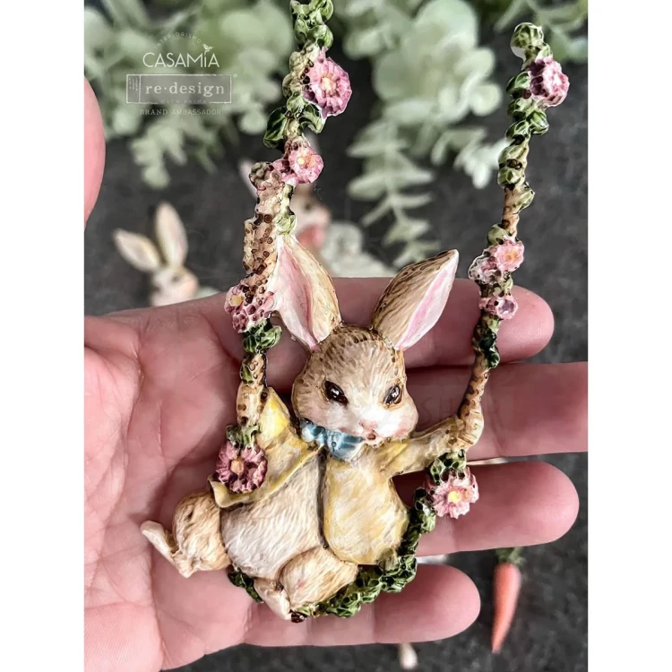 Foremka silikonowa 20x13 Bunny Trail Tales 681883 Prima