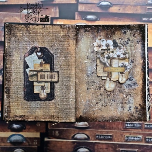 Notes Dina Wakley Media Journal 26x20cm 54 strony MDJ54726 Ranger