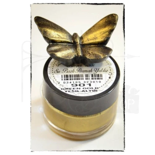 Wosk postarzający Finger Wax 20ml zielone złoto FW901 Cadence