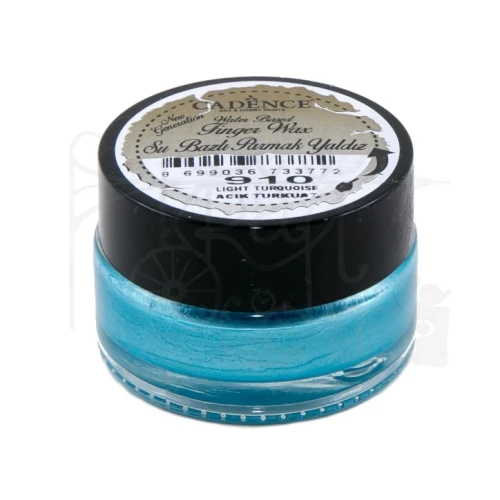 Wosk postarzający Finger Wax 20ml jasny turkus FW910 Cadence