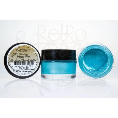 Wosk postarzający Finger Wax 20ml jasny turkus FW910 Cadence