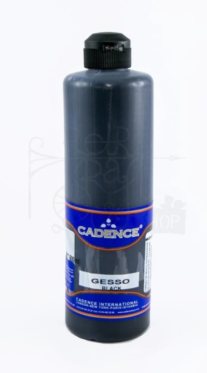 Podkład Primer czarny gesso 500ml GES0004 Cadence
