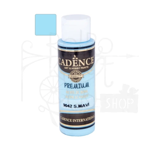 Farba akrylowa Premium Błękitny 70ml P70-9042 Cadence