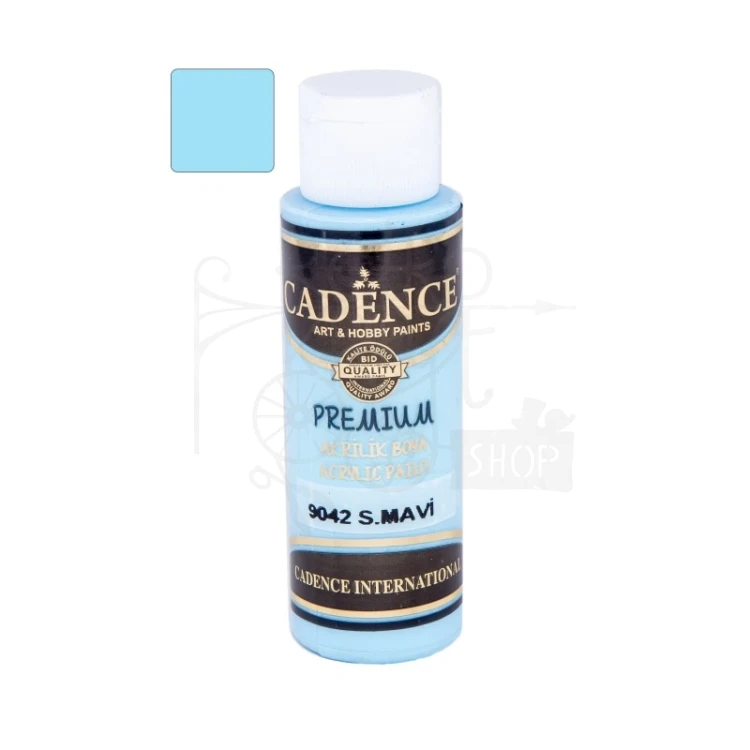 Farba akrylowa Premium Błękitny 70ml P70-9042 Cadence