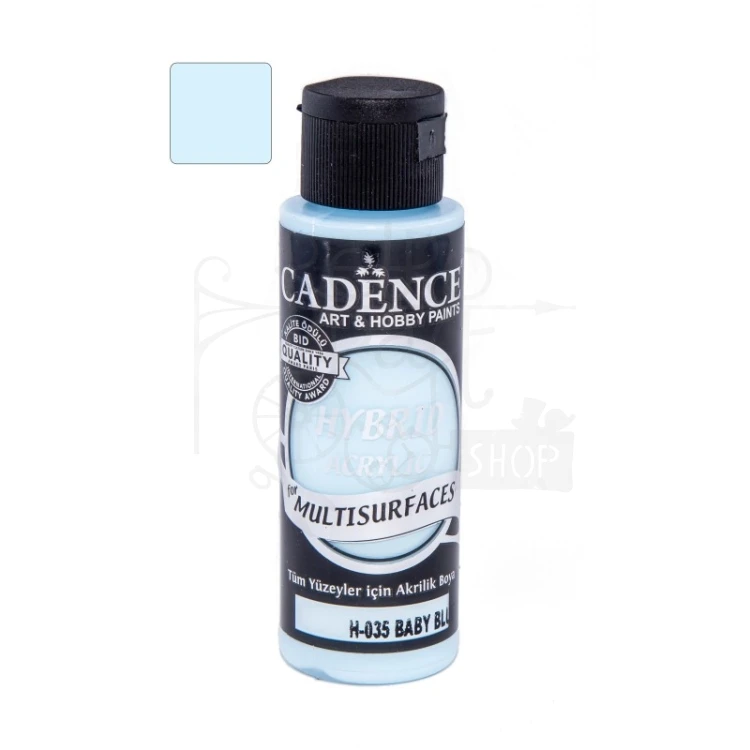 Farba akrylowa hybrydowa Dziecięcy niebieski 70ml H35-70ML Cadence