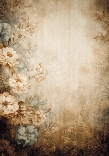 Papier ryżowy do decoupage 24x33 Wiedeń - tło brązowe LBD513 LaBlanche